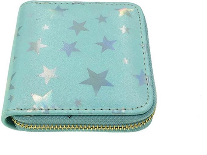AMODI - Portemonnee dames - Meisjes portemonnee - Compact - Cadeau - Modern - Nieuwe Mode - Groen