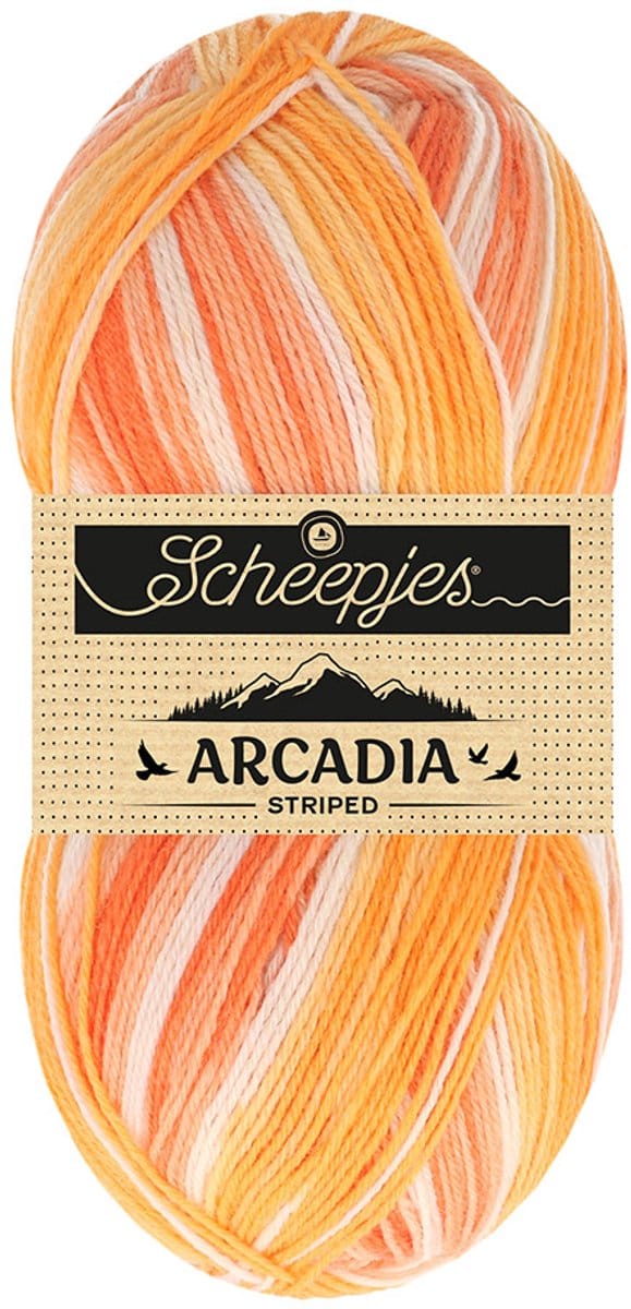 Scheepjes Arcadia striped - 912 sunburst