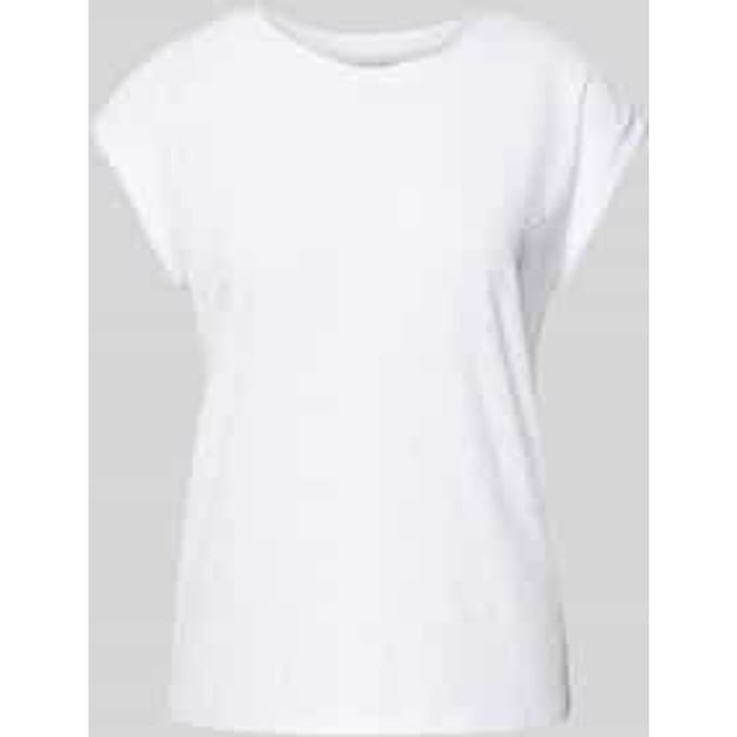 T-shirt met broderie anglaise, model 'Blond'