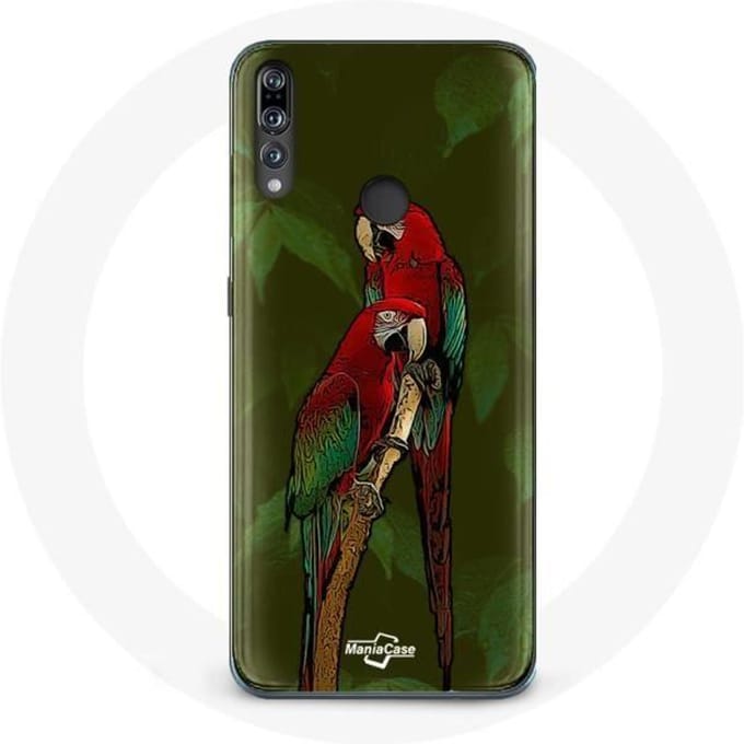 Coque - Pionus - Huawei P30 Lite - Rouge - Souple - Protection rouge