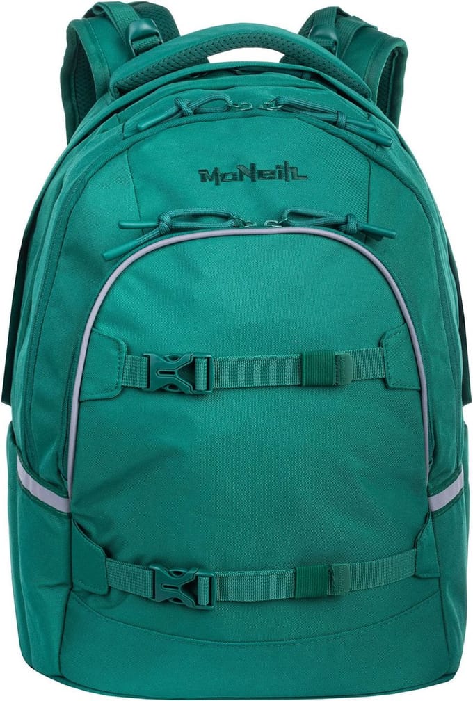 McNeill Schoolrugzak Milo School Backpack Green Donkergroen