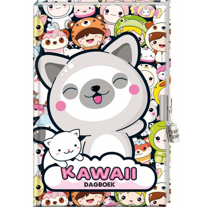 Dagboek Met Slot - Kawaii - Interstat