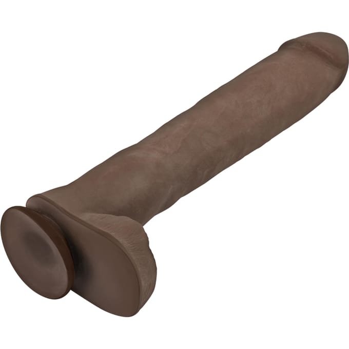 XXL Dildo Au Naturel Daddy 35 CM - Bruin
