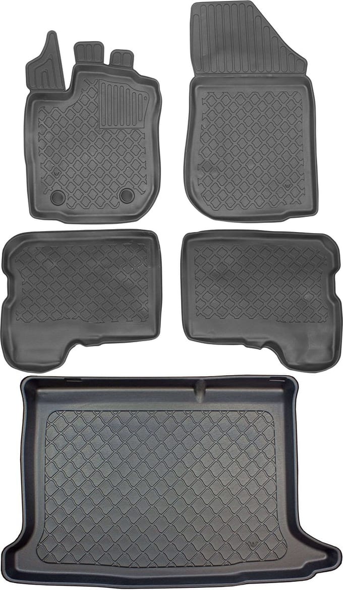 Max-Dywanik Aristar Set - Dacia Stepway II Hatchback - Bagażnik en Dywaniki - 2012-2020