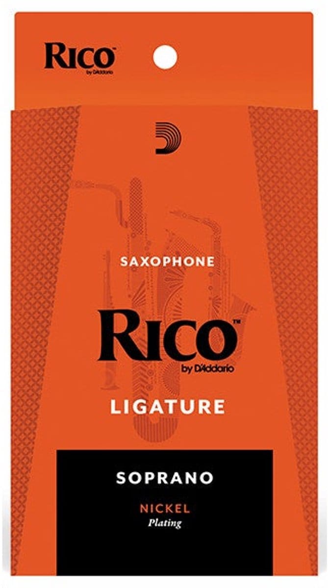 D'Addario Woodwinds RSS1LN Rico ligatuur voor sopraansax