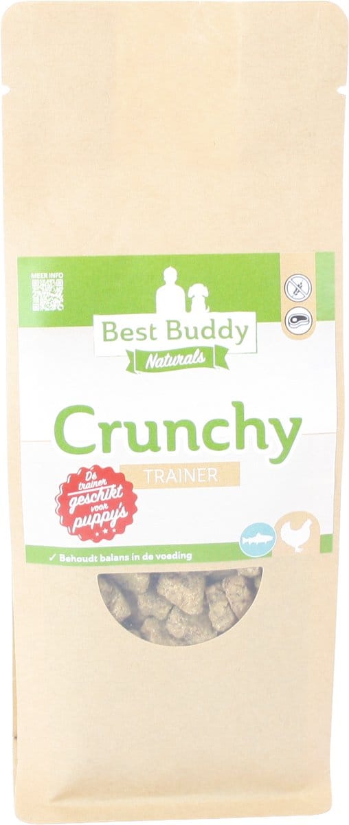 Crunchy Trainer 125 gram - Trainingssnack - Glutenvrij - Best Buddy Pets