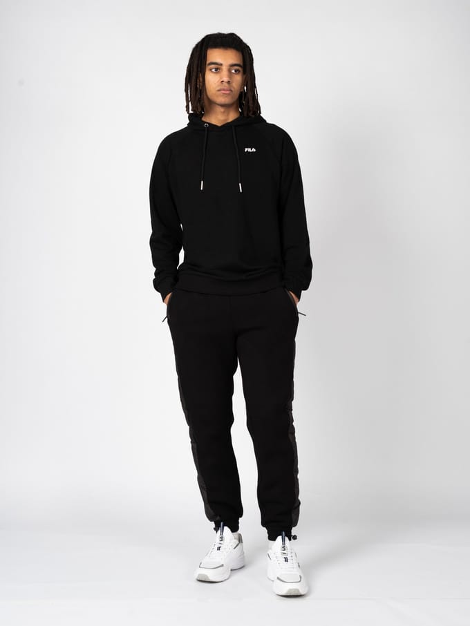 Fila blouse Braives Reglan Mannen zwart