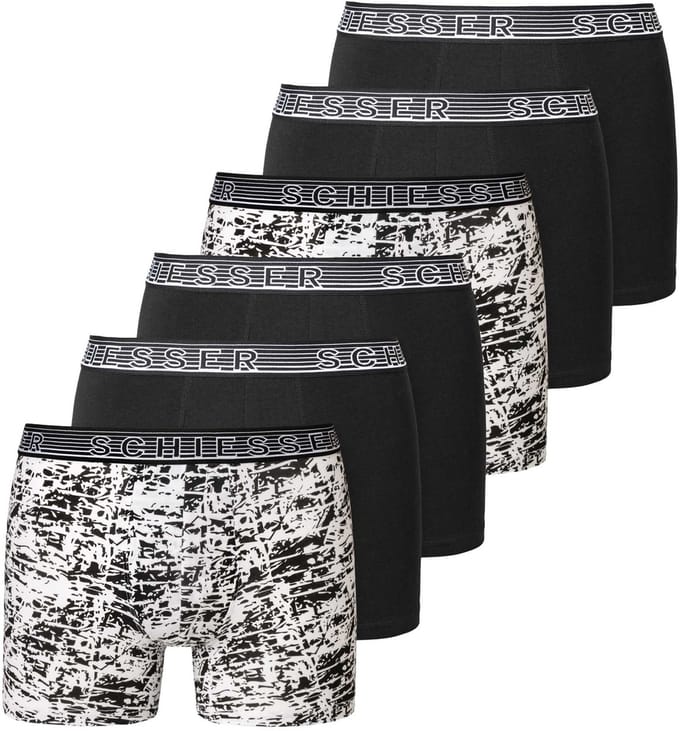 SCHIESSER Boxershorts Set van 6
