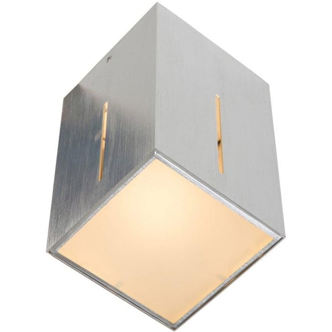Steinhauer Ikaro - Plafondlamp - Spaarlamp - Staalkleurig -  10 cm