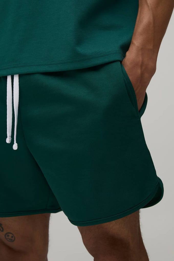 Racer Fit Tricot Jersey Short | Forest | Size Small