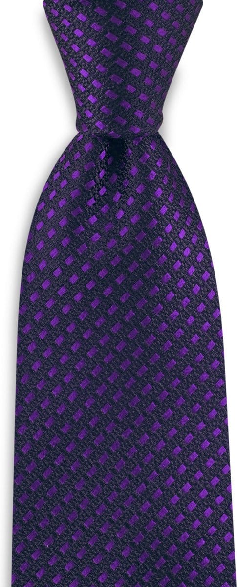 We Love Ties - Stropdassen - Stropdas City Hopper - blauw / paars