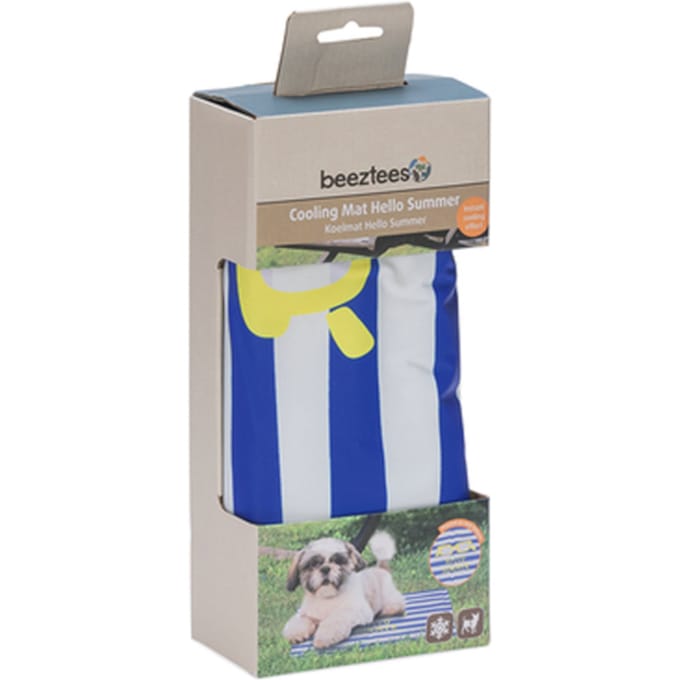 Beeztees Kühlmatte Hello Summer Gr.XS 50x40cm Hund