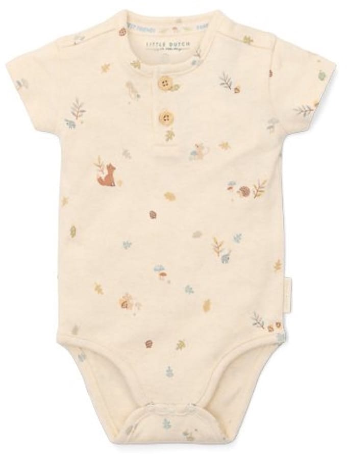 Romper korte mouw - Zand - Forest Friends-56