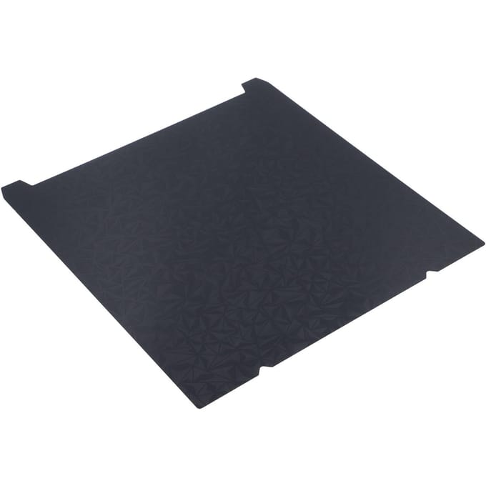 3D Printer Bouwplaat Getextureerd PEI Glad PEO Dubbelzijdig Printbed 310x315mm Flexibel Veerstaal black