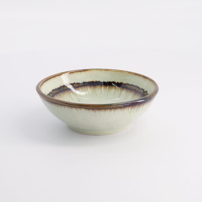 Tokyo Design Studio – Wasabi - Rijst Kom - Noodle Kom – Ramen Kom - Beige - 13x4.5cm - 250ml