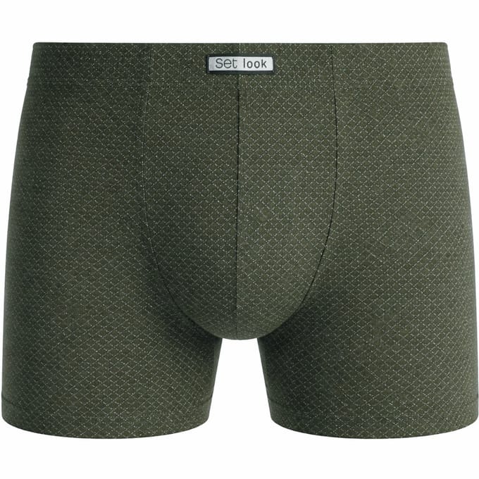 Set heren boxershort microfiber - Milano - Groen / L