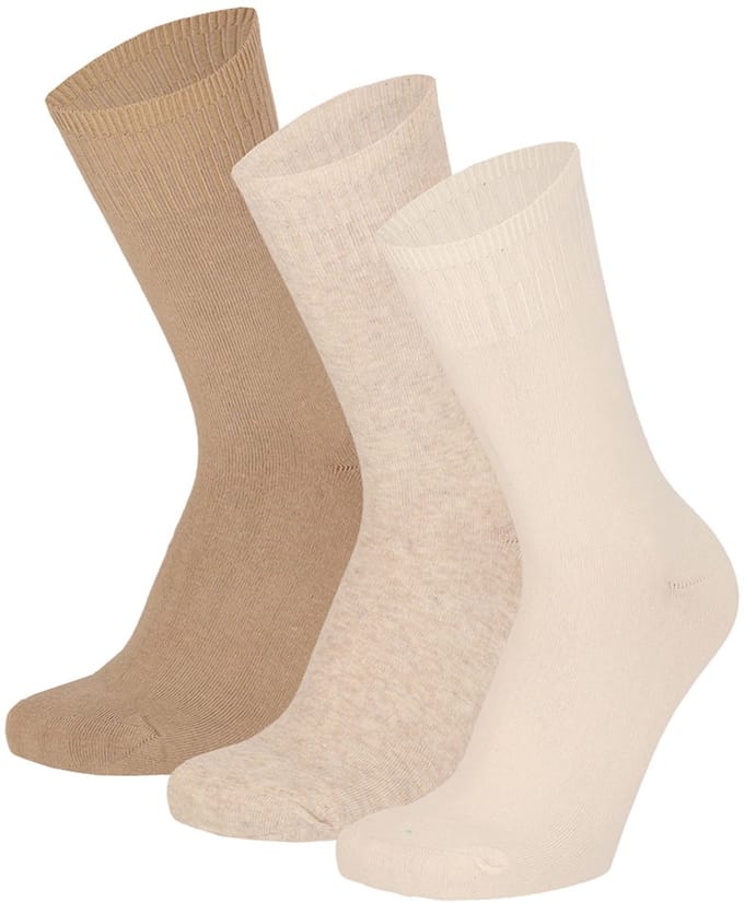 Apollo Dames Sokken Anti Press Multi Beige 35-42 3 paar