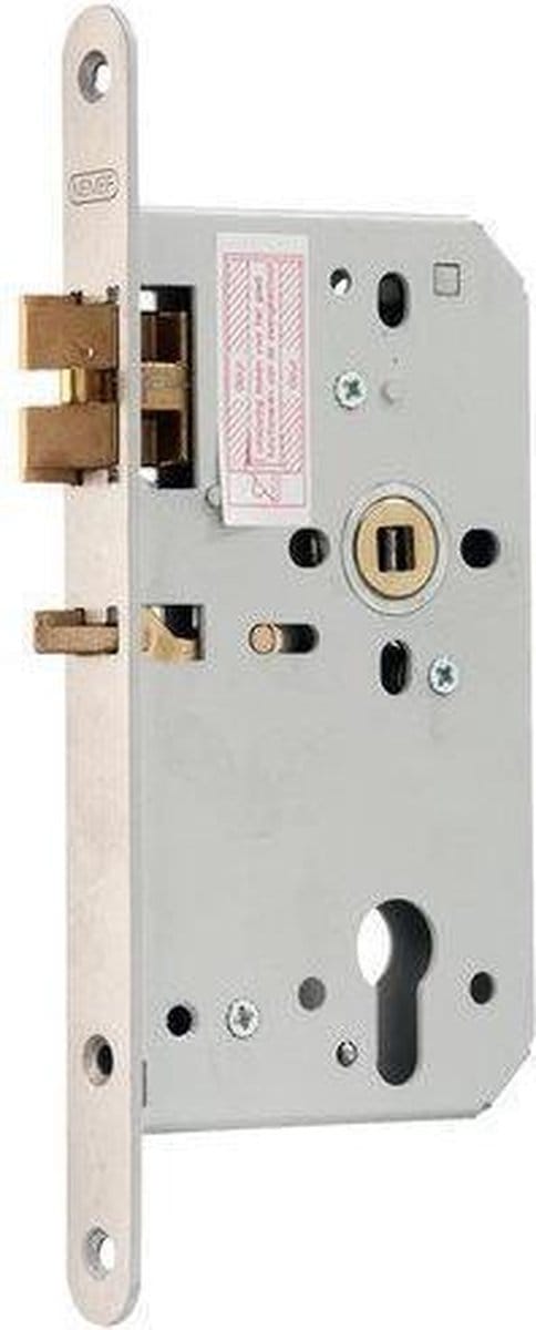 Nemef centraal insteek deurslot 60 mm dr.r.2 649/96  Ls centraalslot