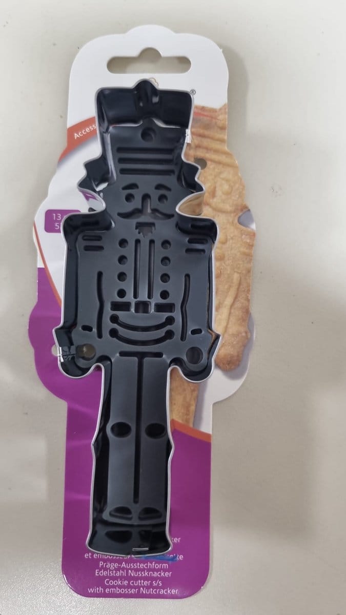 Patisse - Notenkraker uitsteker + stempel