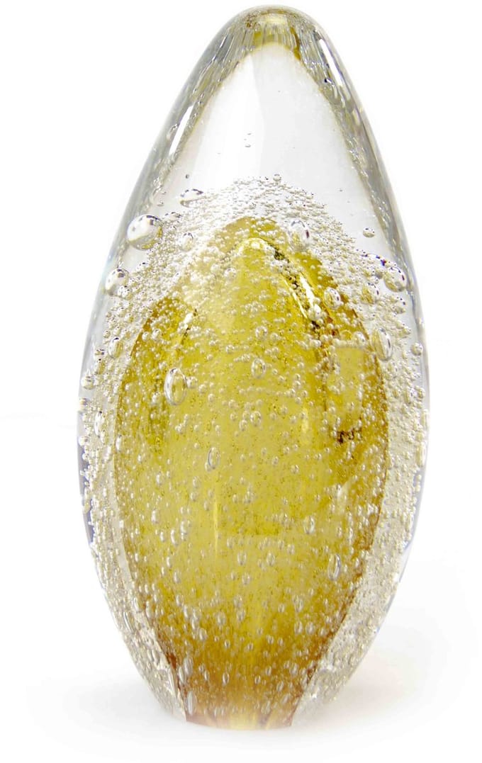 Loranto - Mini Urn Boheems Kristal Bruin - Urnen voor Thuis/Mensen