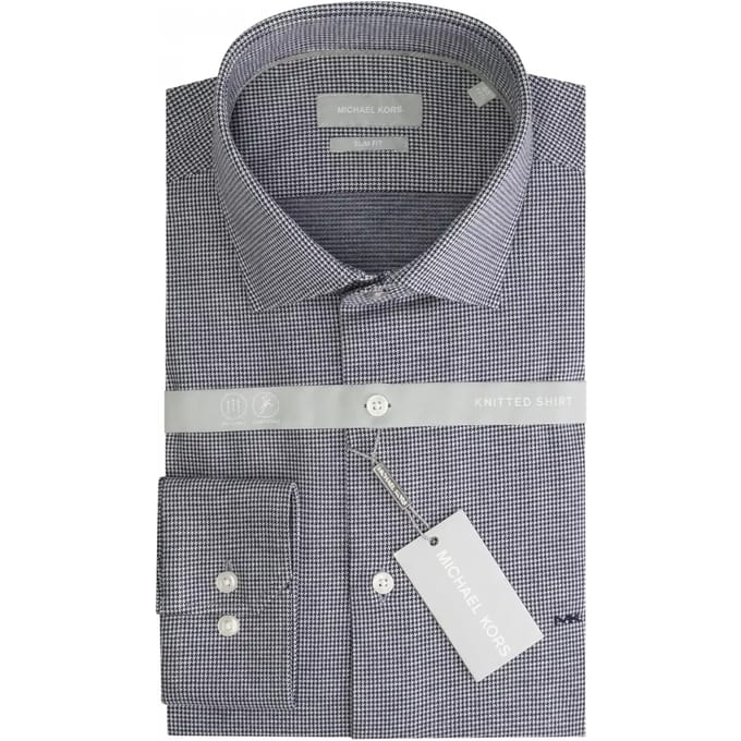 Slim pied-de-poule shirt Michael Kors