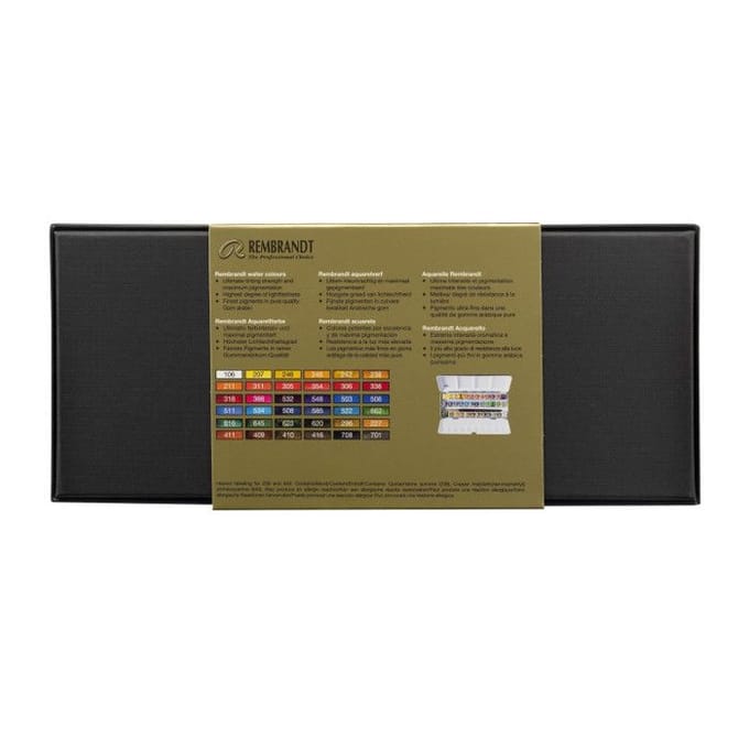 Rembrandt Aquarelverf Metalen Set - 24 napjes   8712079441487   Verf