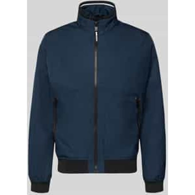Regular fit jack met opstaande kraag