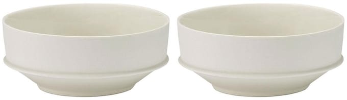 Serax Dune By Kelly Wearstler Kom Ø14,5 Set Van 2 Alabaster