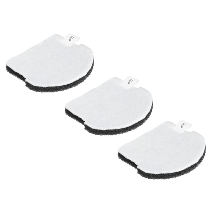3 Stuks/Set Handstofzuiger Filter Vervangingsaccessoire Geschikt voor Midea S3?L041C white