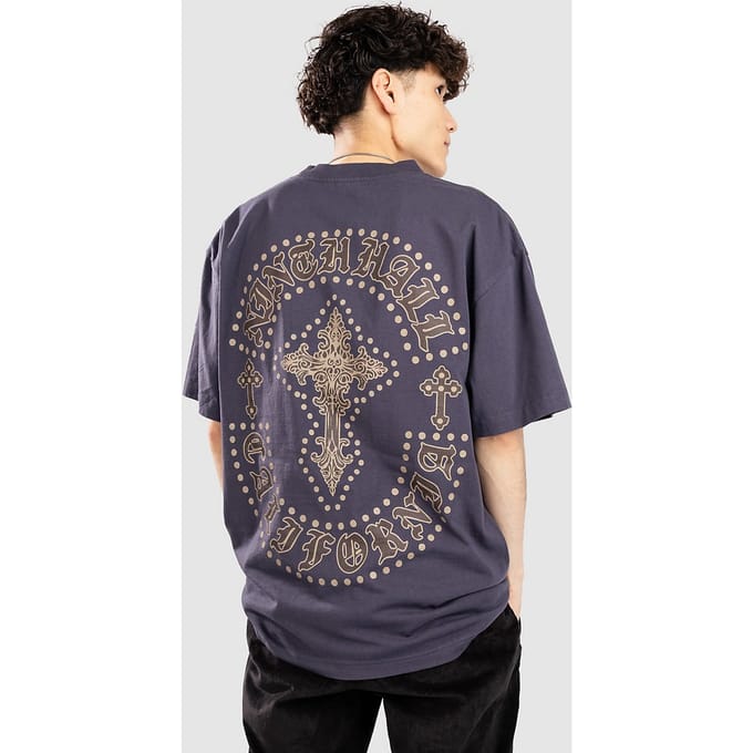 Ninth Hall Tone Def Boxy T-Shirt blauw