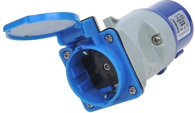 Proplus Verloopstekker Van Cee Naar Schuko-stopcontact 16a / 230 V