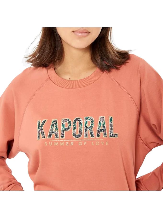 Kaporal damessweatshirt Java Peach
