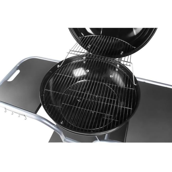 FIELDMANN – FZG 1014 – Houtskoolbarbecue – Ø54 cm – Thermometer