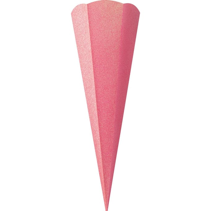 Schoolkegel blank "Glitter" - Light Pink