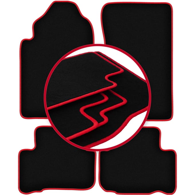 CARLUX-RED automatten voor: SsangYong Rexton II SUV (2006-2012)