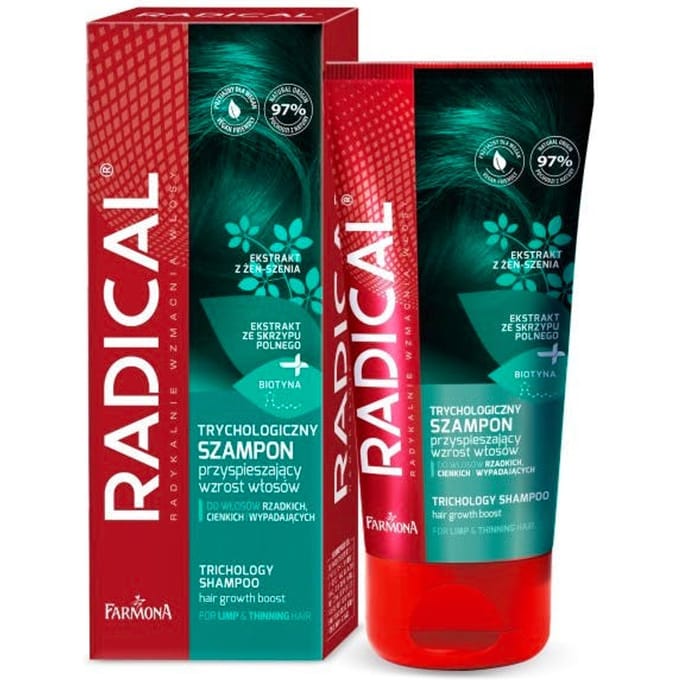 Radical Trichology Shampoo Hair Growth Boost 200 ml