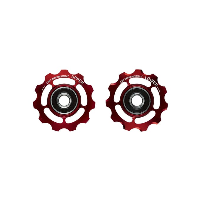 Ceramicspeed Derailleurwieltje Shimano 11S Alloy Rood