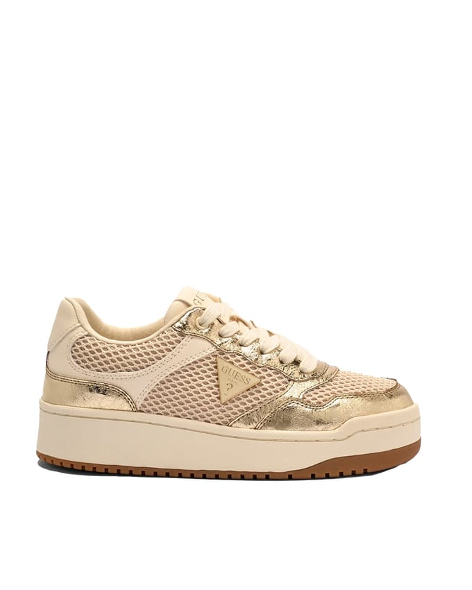 Lage Sneakers Guess Miram Sneakers Laag - goudkleur - Maat