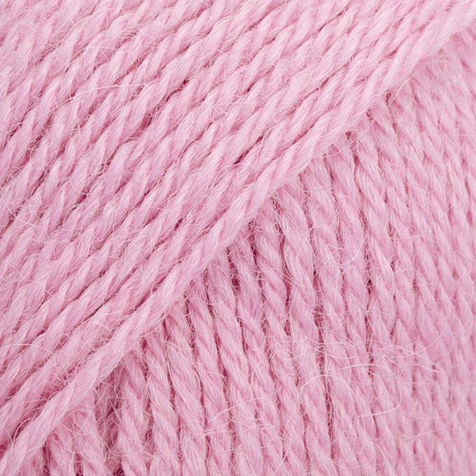 DROPS Alpaca Uni Colour - 3720 wilde roos - Wol Garen