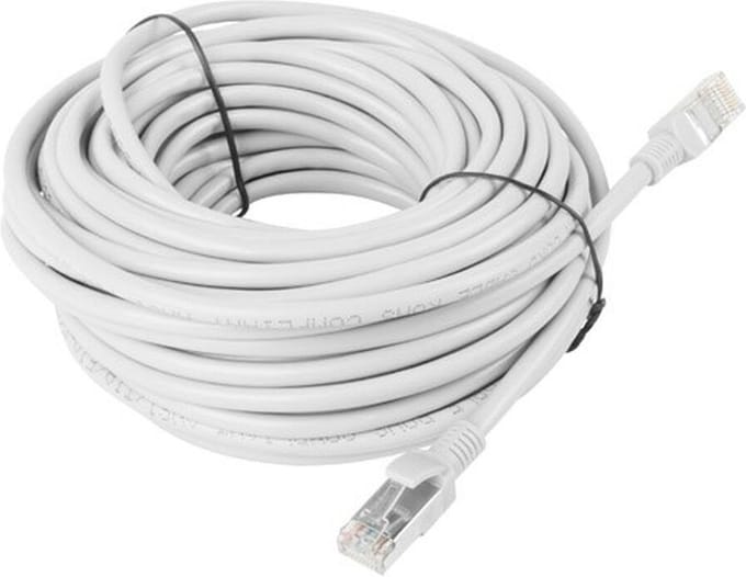 Lanberg Patchcord Utp Cat.5E 15M Voor Internetnetwerk Grijs