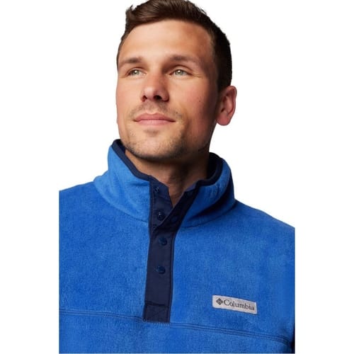 Columbia Steens Mountain™ Half Snap II Heren Outdoortrui - Mountain Blue, Collegiate Navy