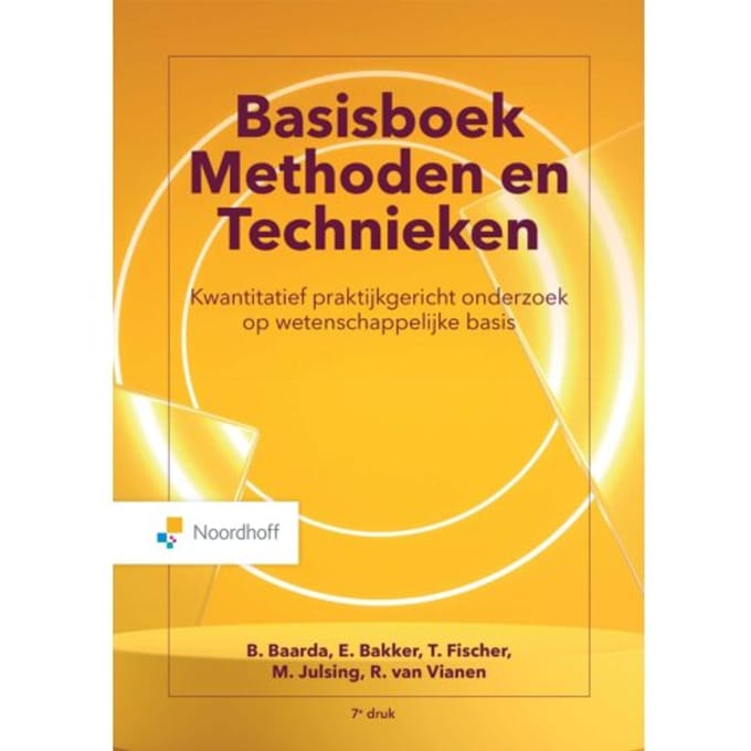 Basisboek Methoden En Technieken - B. Baarda