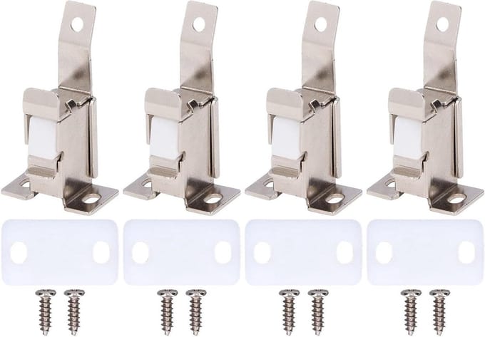 Werkstukspanner - Frame klem - Industrieel testen - Automatisch klemontwerp - 4 stuks - Zilver