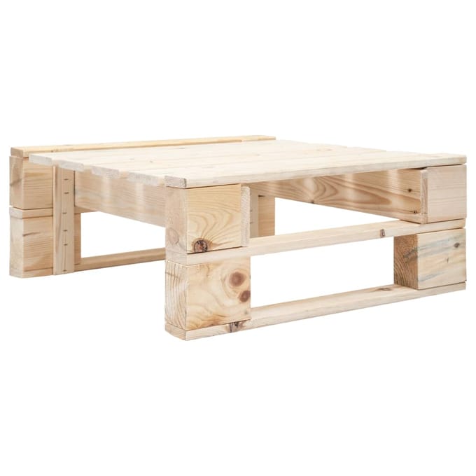 vidaXL - Tuinhocker - pallet - hout