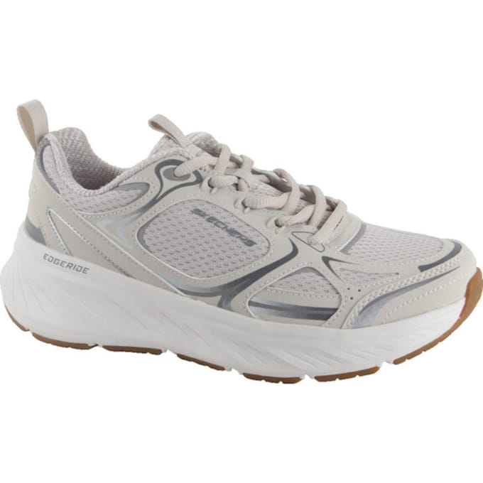 Skechers Edgeride - Silver Eclipse, Dames beige Sneakers 39 beige
