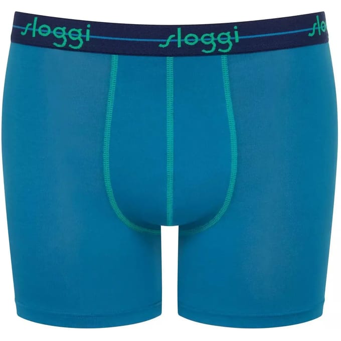 sloggi Langer Boxer Blue Start