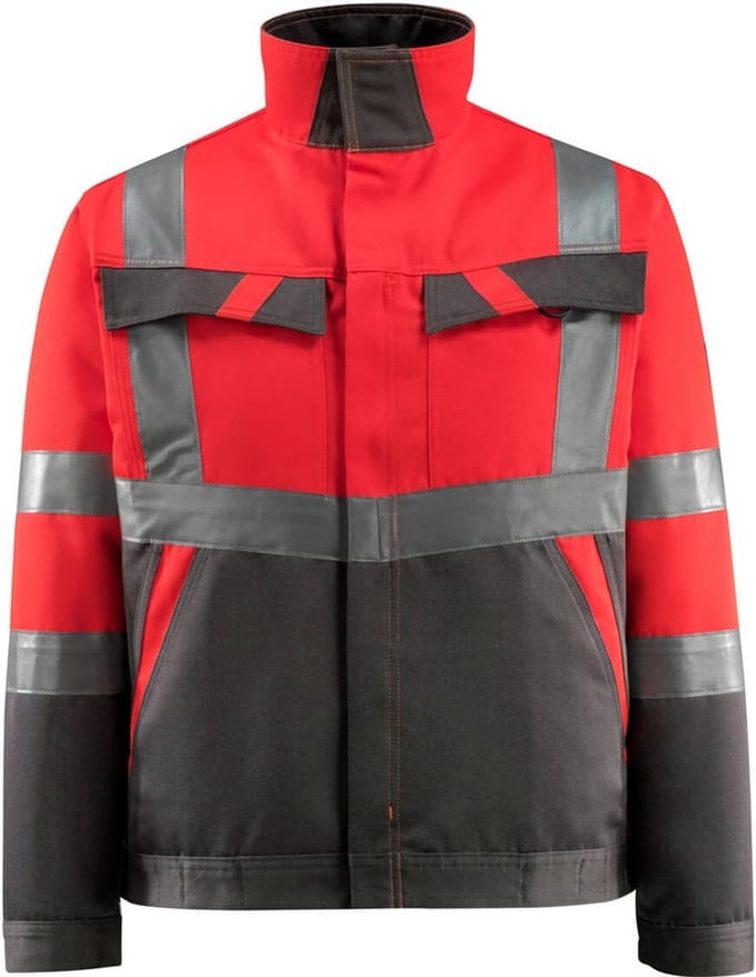 Mascot Safe Light Jas 15909-948 - hi-vis rood/donkerantraciet - M
