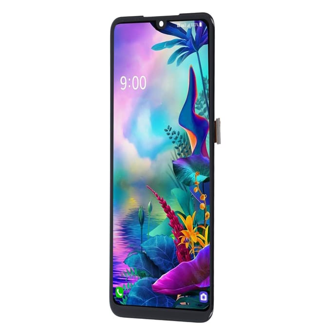 Ensemble Numériseur d'Écran Tactile LED Remplacement d'Écran Tactile avec Outils pour G8X ThinQ V50S ThinQ blue