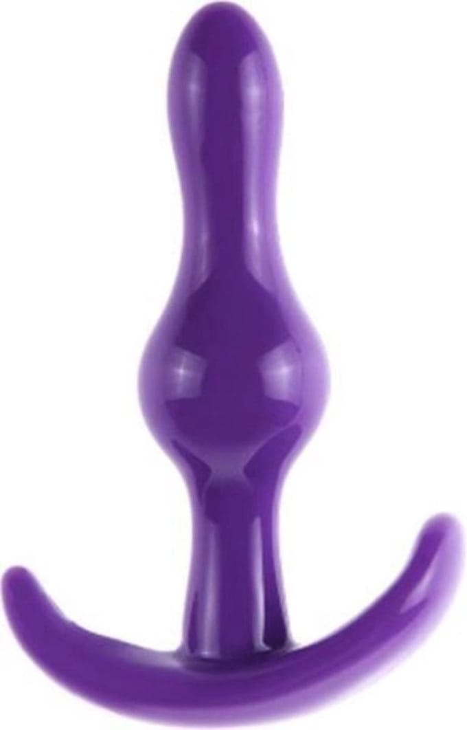 New Age Devi - Siliconen Butt Plug Beginners voor hem of haar - Paars - 9CM I Ideaal voor beginners