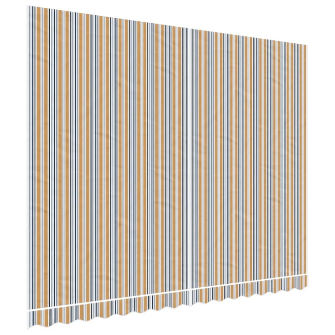 vidaXL - Vervangingsdoek - voor - luifel - 400x300 - cm - polyester - meerkleurig